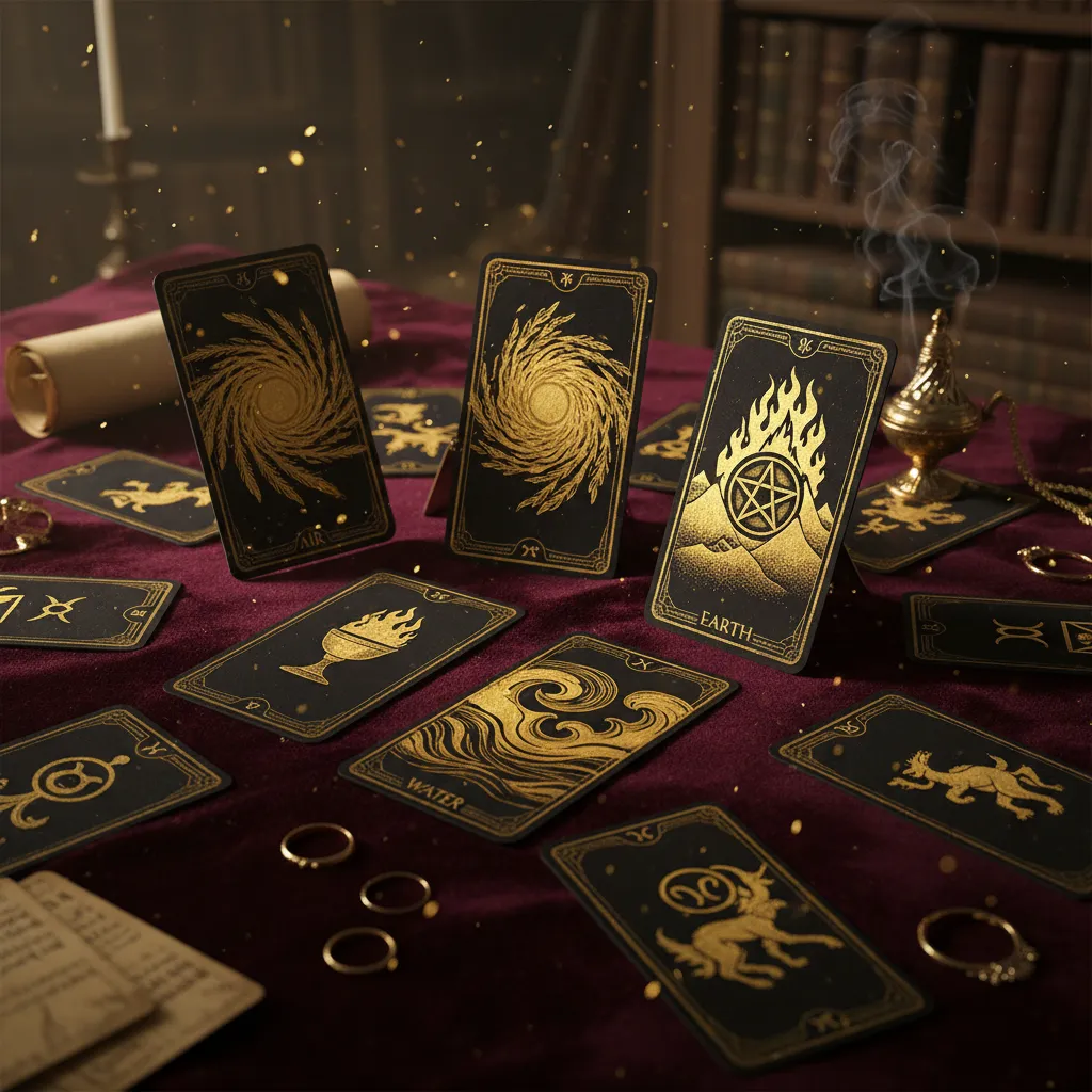 Tarot 4 Elementos: Guía Completa de su Significado e Interpretación